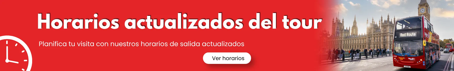 Horarios de London City Tour