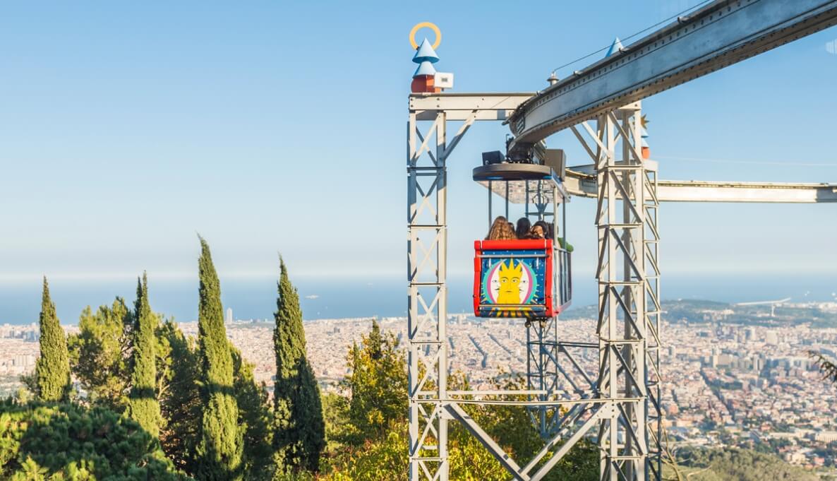 Tibidabo con niños