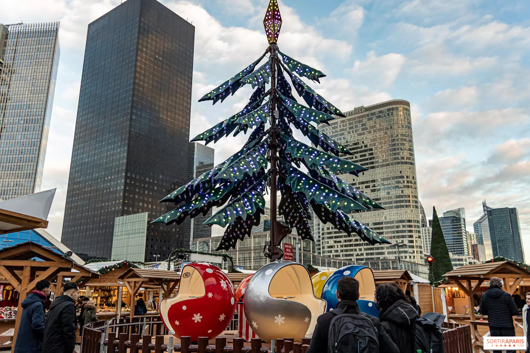 mercados navideños en París