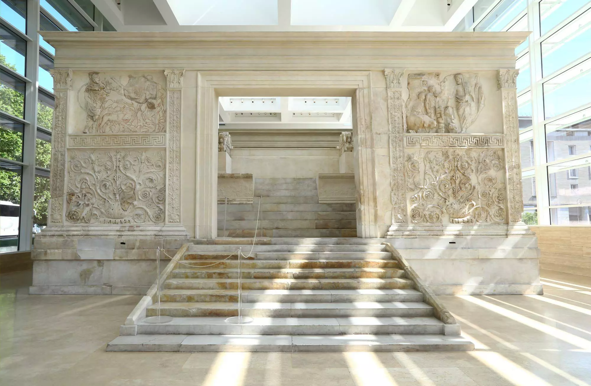  visita al Ara Pacis