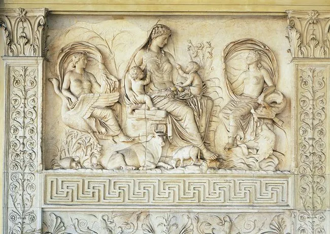 Pax, la diosa romana de la paz;
