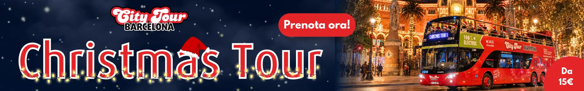 Ruta Navideña de Barcelona City Tour
