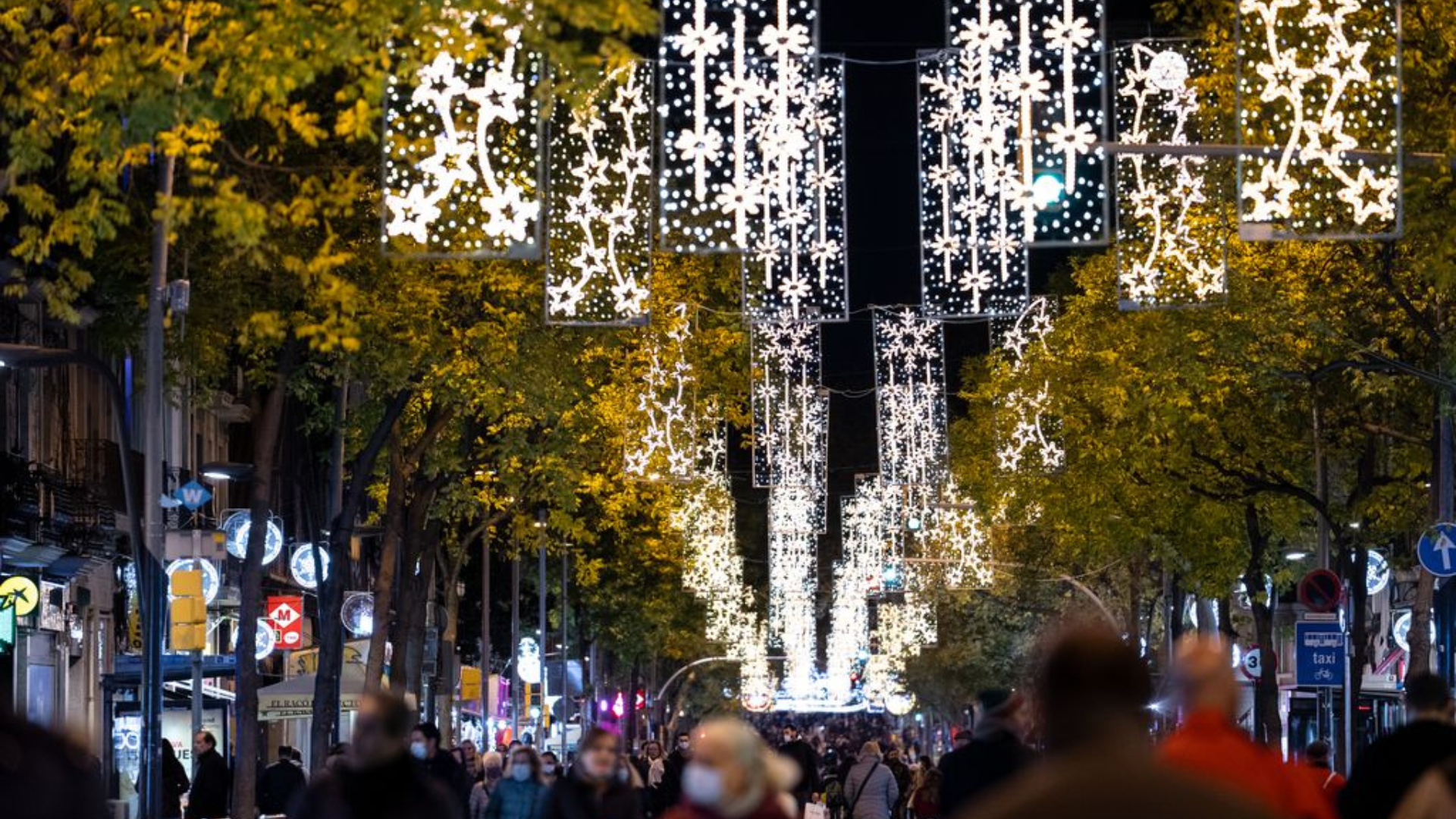 Barcelona Christmas Lights 2025