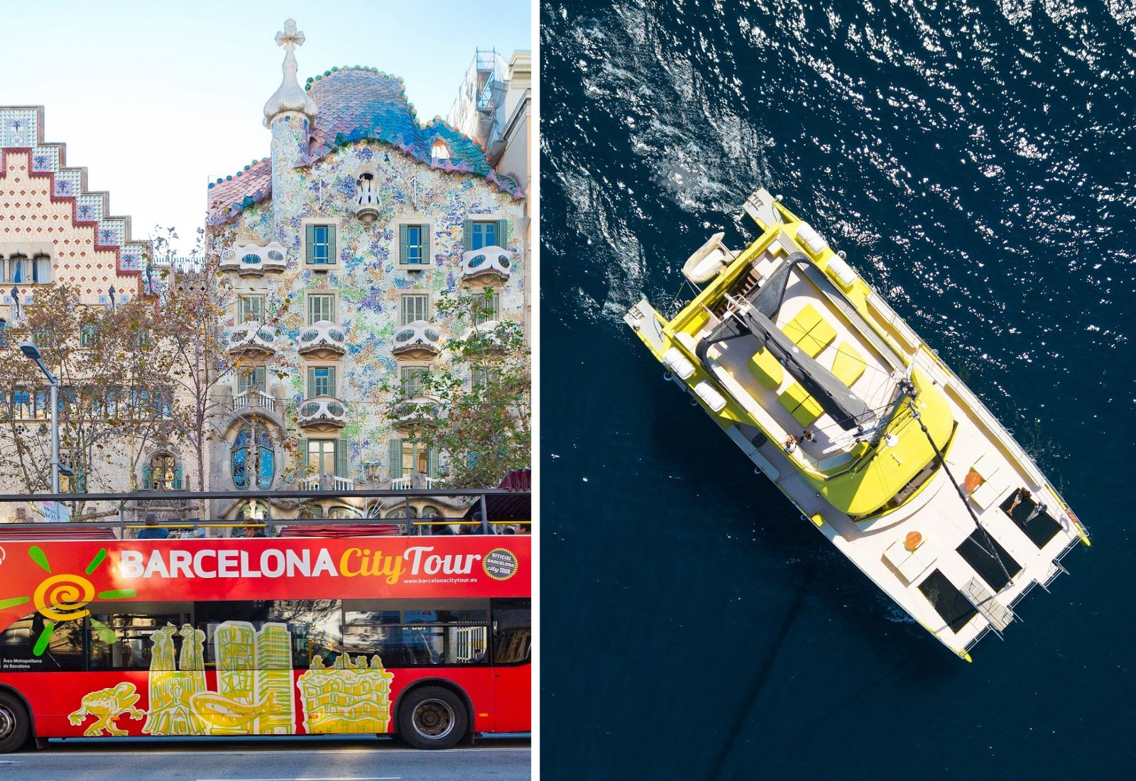 Bus Turístico y navegación en catamarán premium 52597