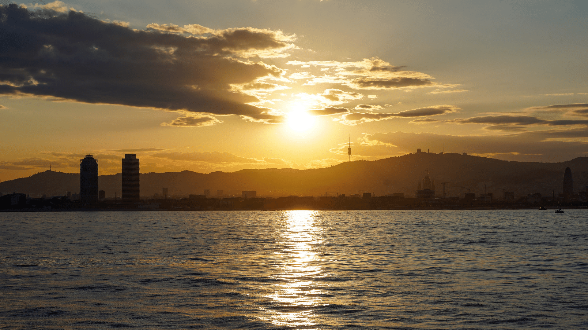 Golden Sunset: Ecological Catamaran 52519