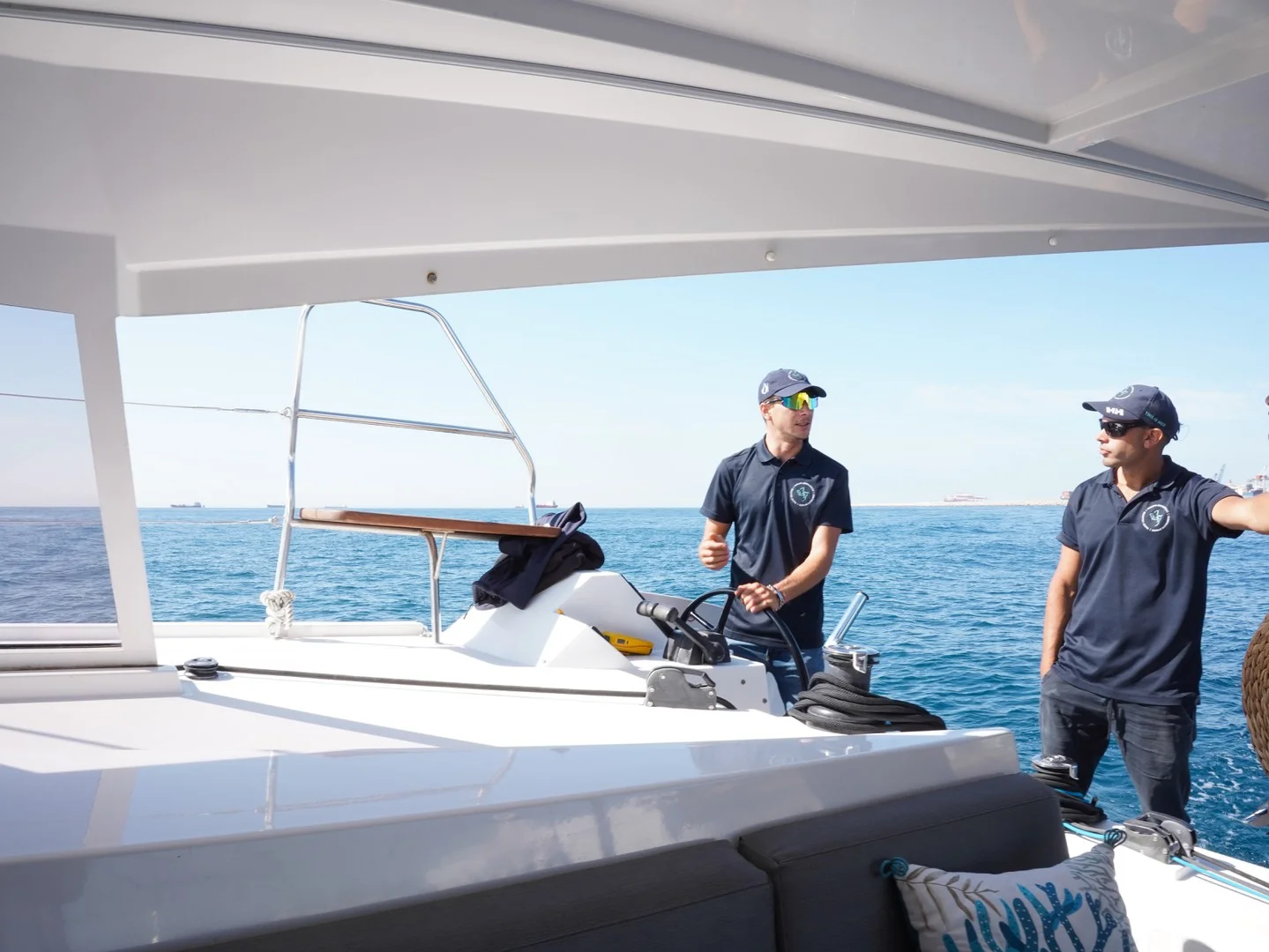 Pesca en barco en Barcelona